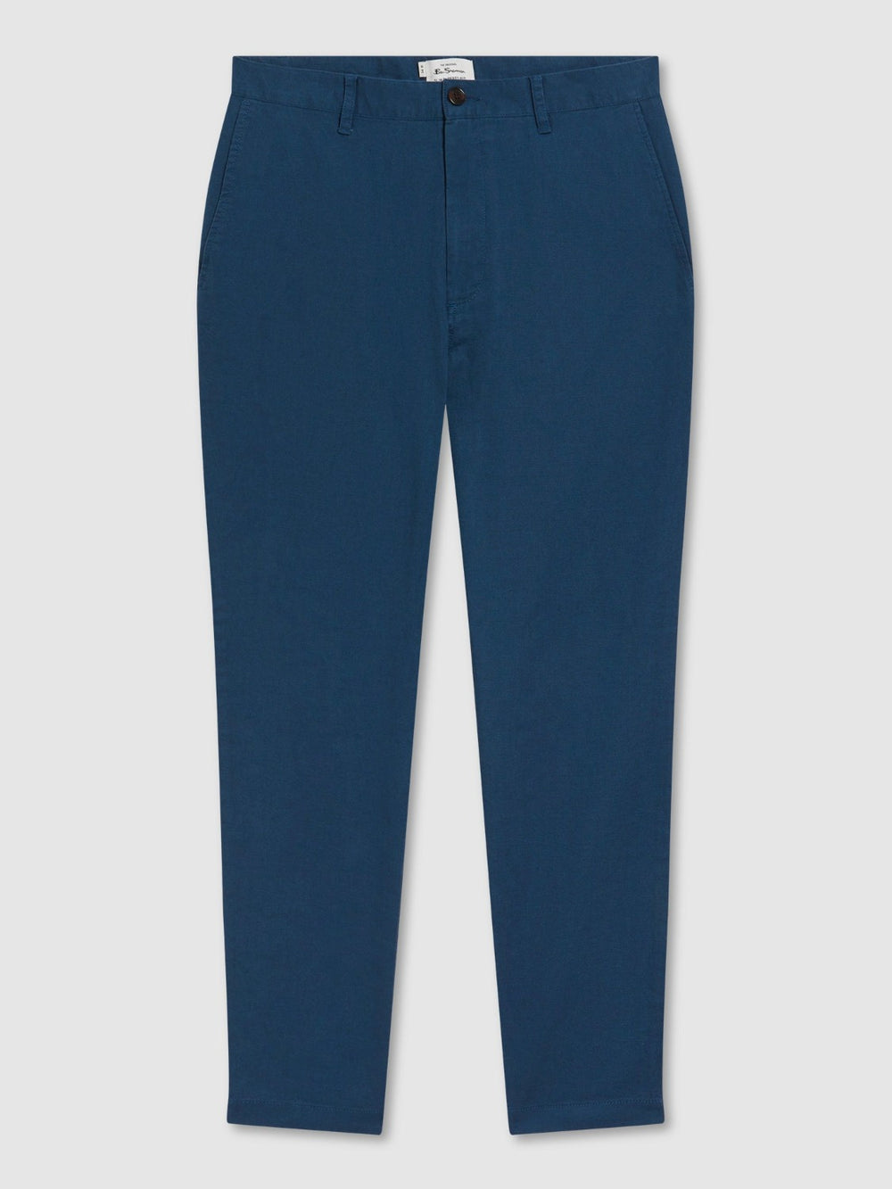 Pantalon Ben Sherman Signature Slim Taper Linen Azules | 964-RAUGMP