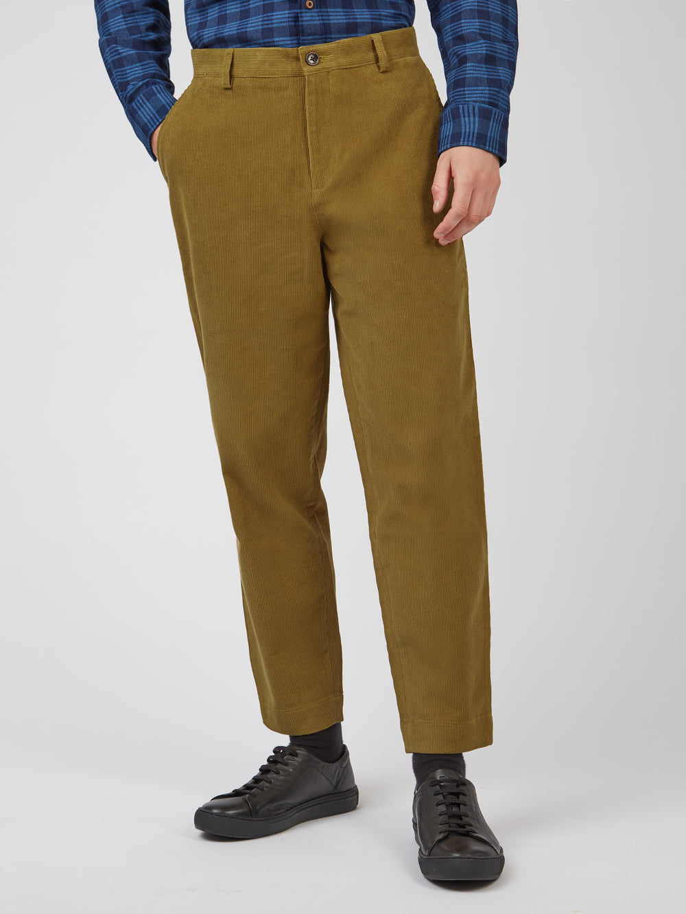 Pantalon Ben Sherman Tapered Corduroy Marrones | 159-OFUHBL