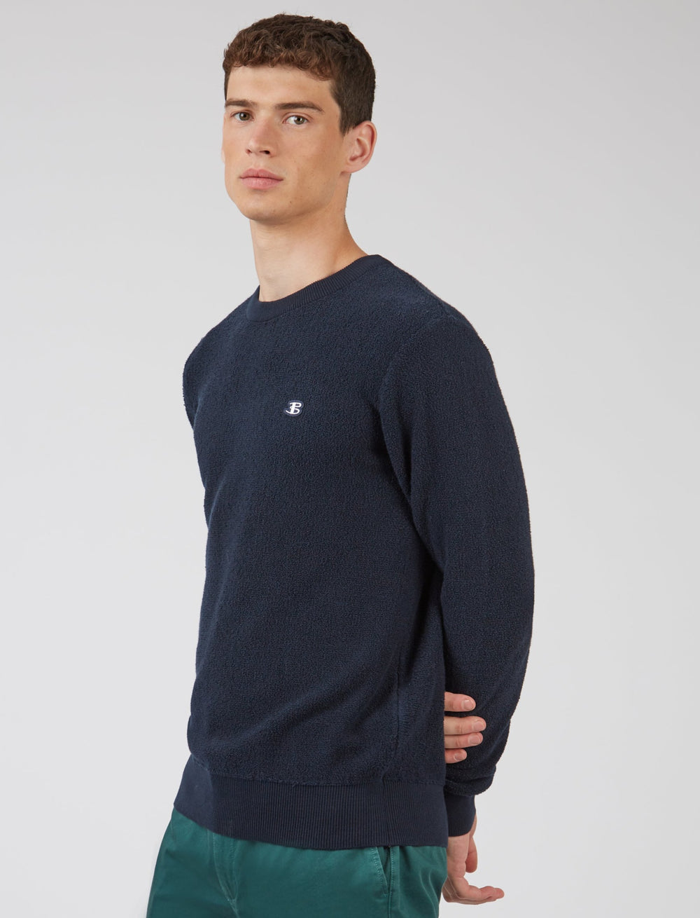 Prendas De Punto Ben Sherman B by Ben Sherman Crewneck Azul Marino | 368-NUQWSJ