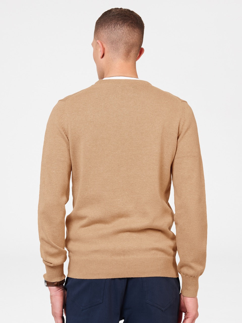 Prendas De Punto Ben Sherman Signature Crewneck Gris | 843-IKMOND