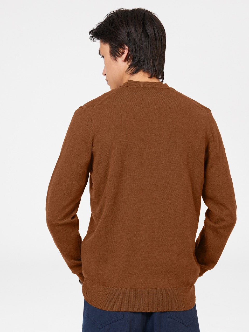 Prendas De Punto Ben Sherman Signature Merino Cardigan Marrones | 267-KLPSOA