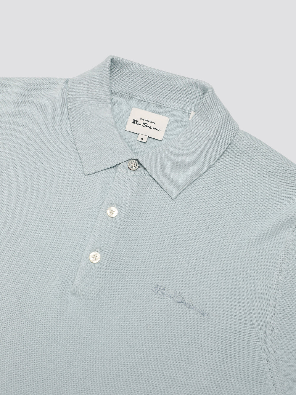 Prendas De Punto Ben Sherman Signature Short Sleeve Polo Azules | 186-SMFRPW