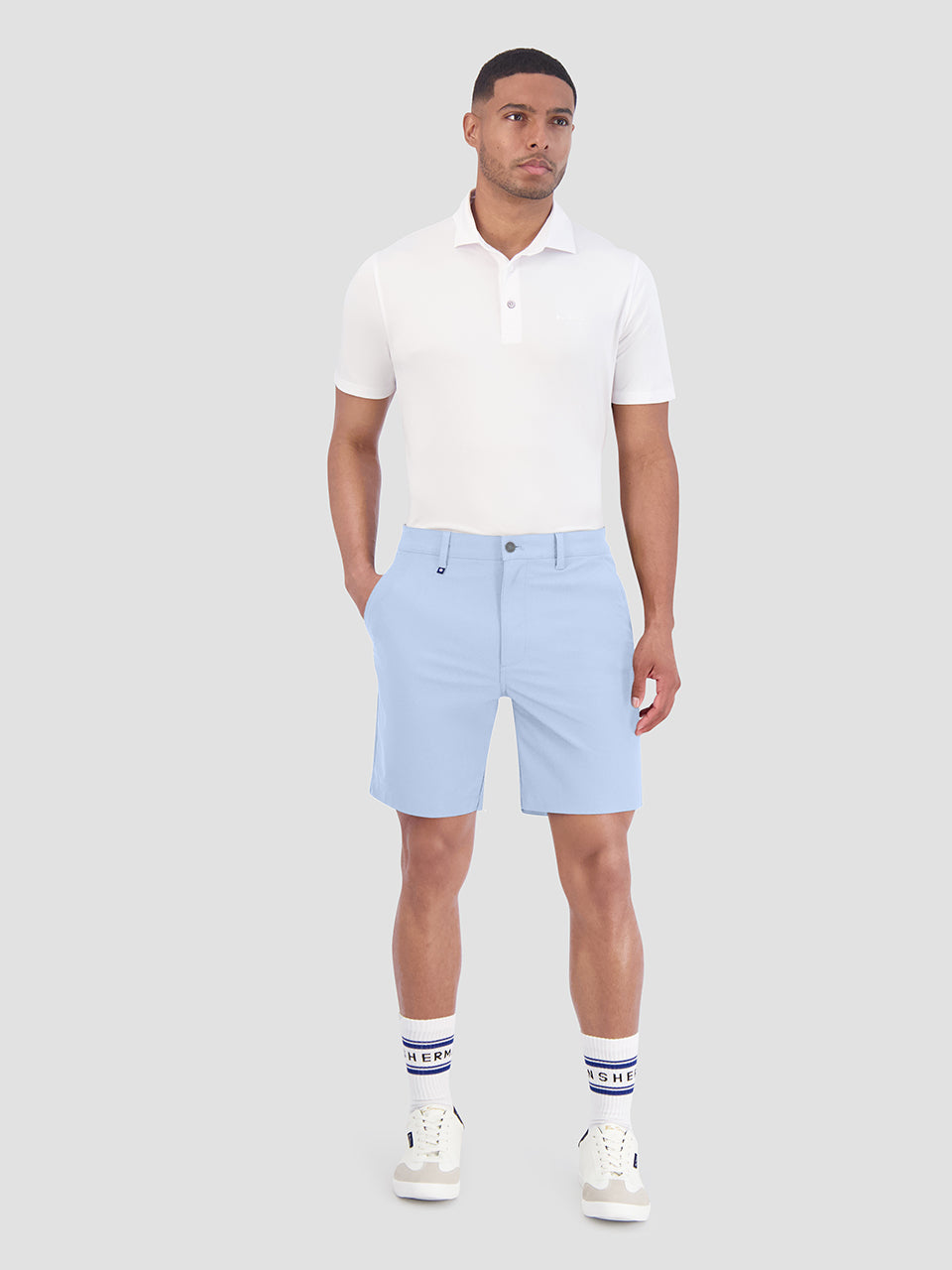 Short Ben Sherman 4Way Stretch Tech Azules | 608-YSUVDP