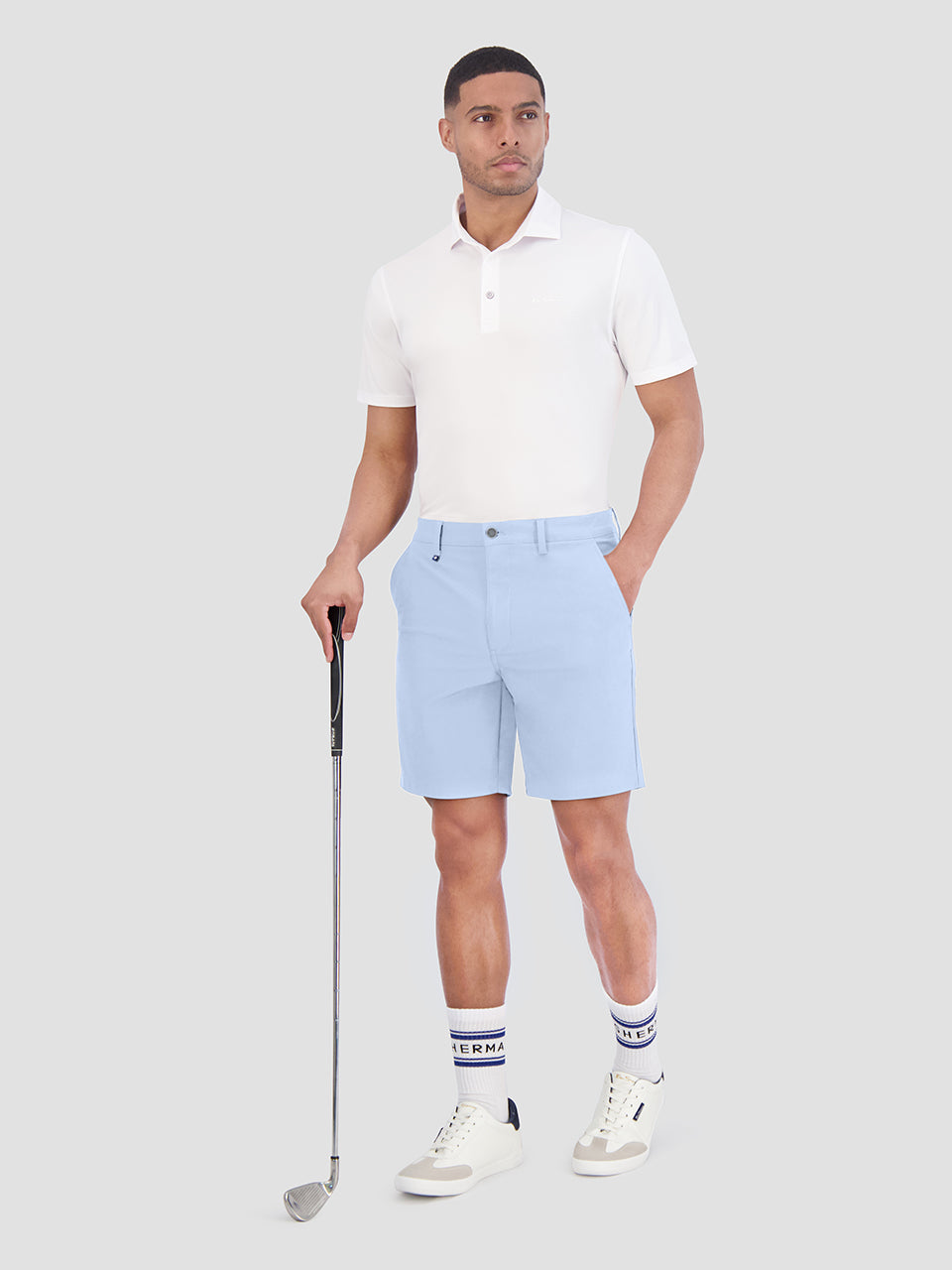 Short Ben Sherman 4Way Stretch Tech Azules | 608-YSUVDP