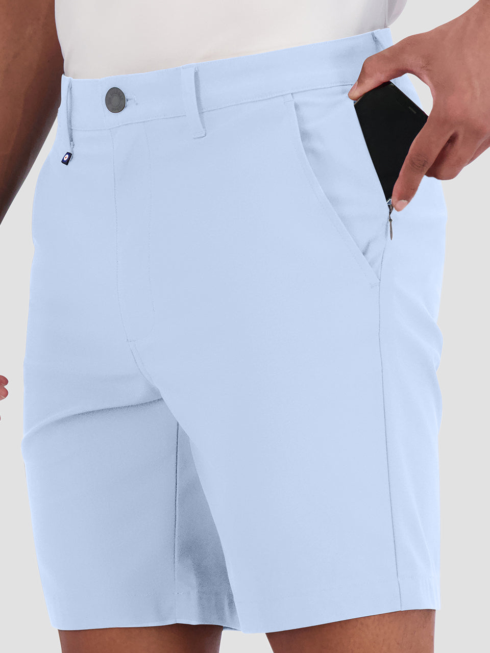 Short Ben Sherman 4Way Stretch Tech Azules | 608-YSUVDP