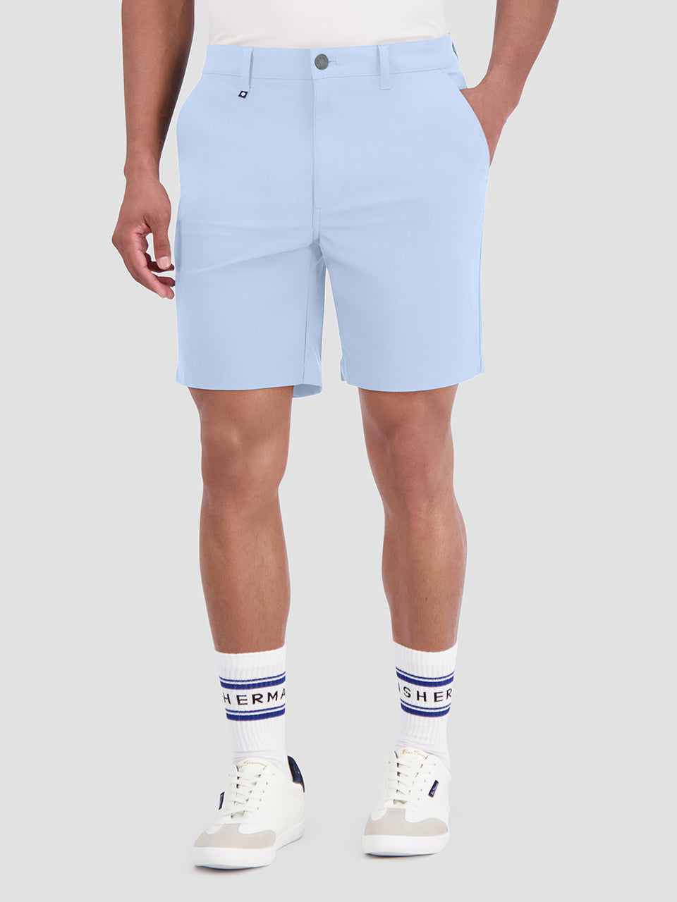 Short Ben Sherman 4Way Stretch Tech Azules | 608-YSUVDP