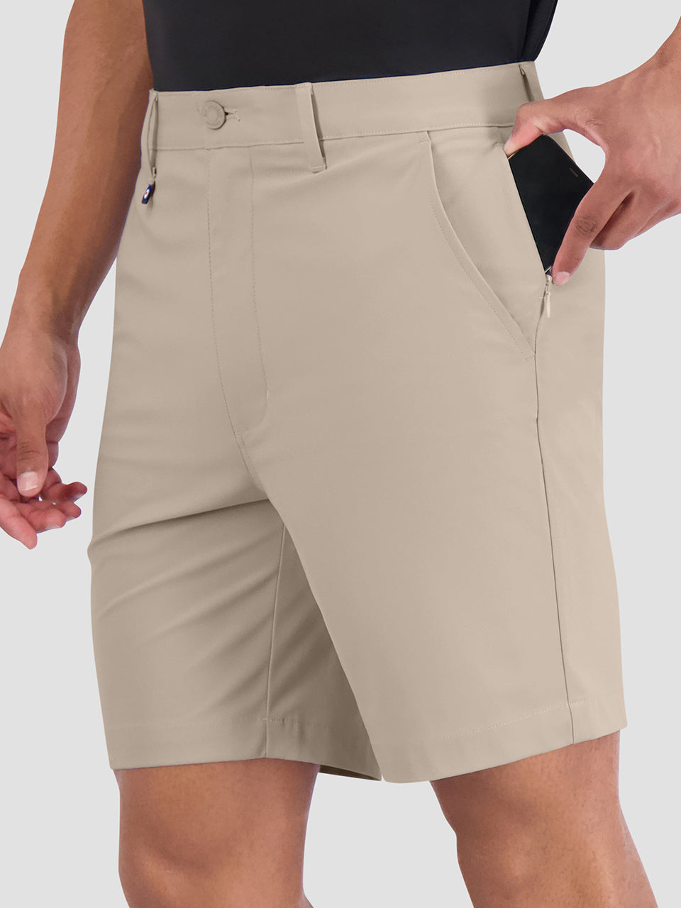 Short Ben Sherman 4Way Stretch Tech Kaki | 486-WCLEXG