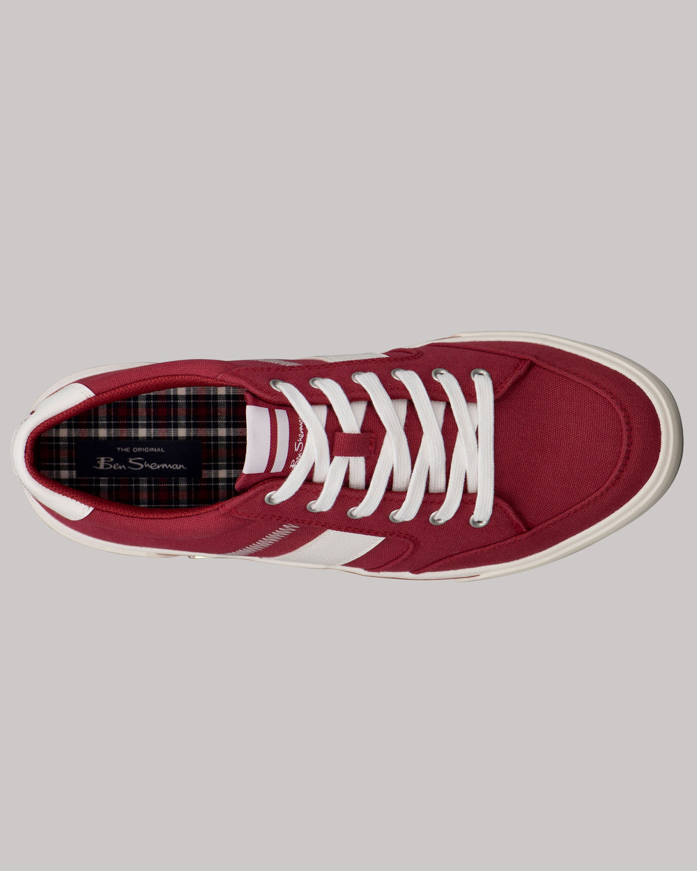 Tenis Ben Sherman Hawthorn Rojas Blancas | 823-JSDXUK