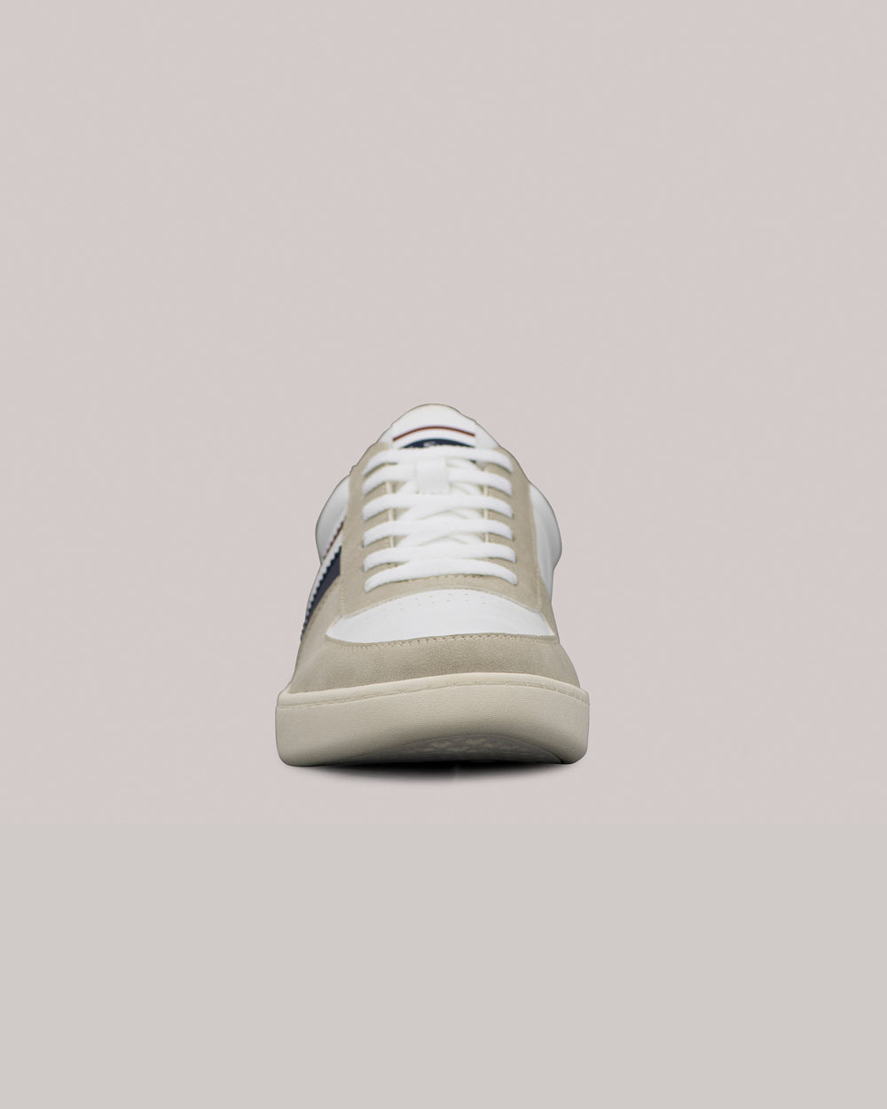 Tenis Ben Sherman Hyde Navy Stripe Blancas | 794-VIGXNZ