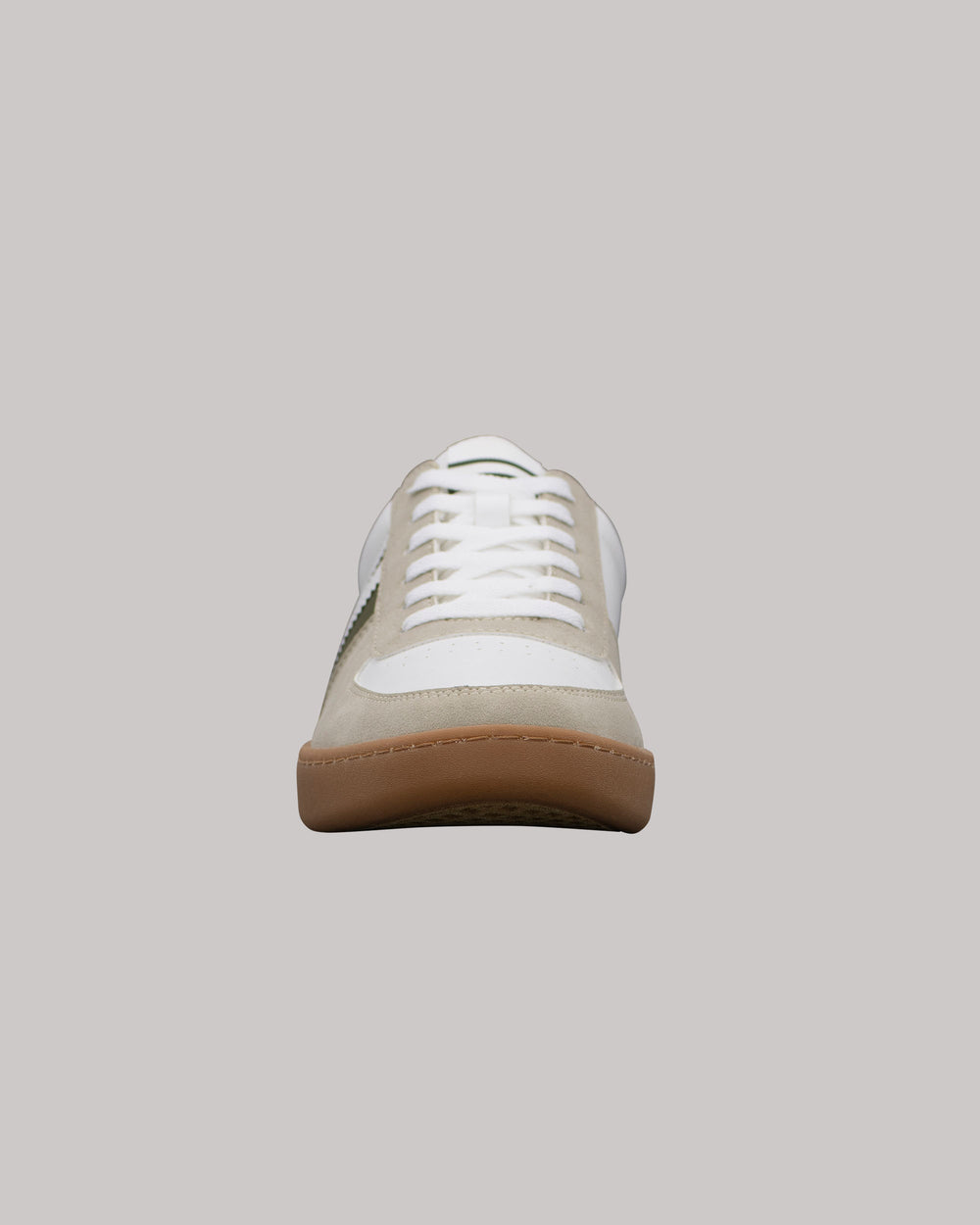 Tenis Ben Sherman Hyde Olive Stripe Blancas | 891-AVHDEX