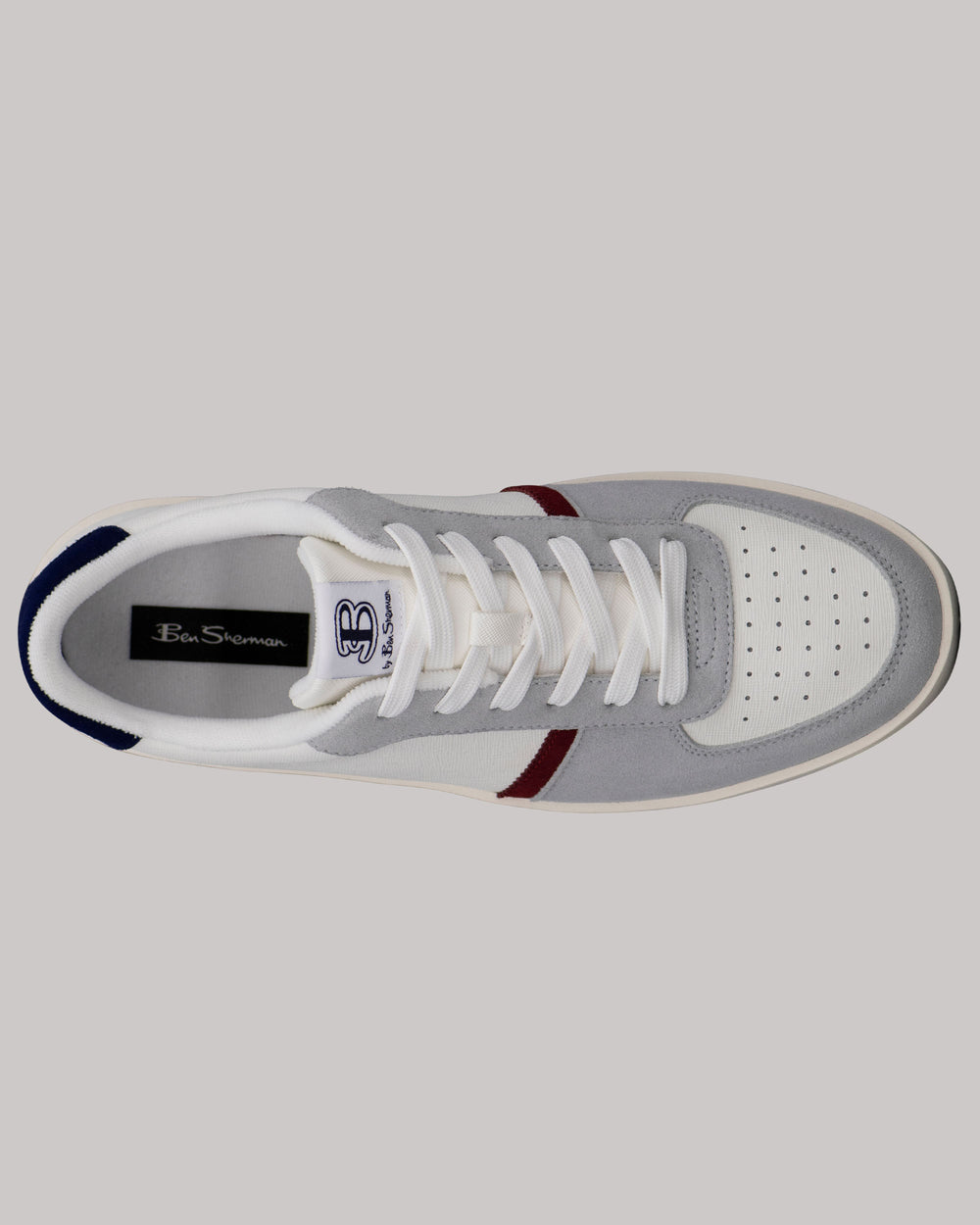 Tenis Ben Sherman Richmond Blancas Azul Marino | 803-SPKUGO